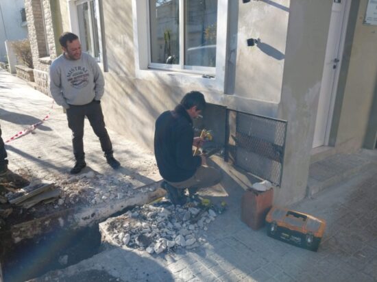 Culminaron las obras de gas en la cocina y sala de gastronomía del centro de formación profesional N° 401