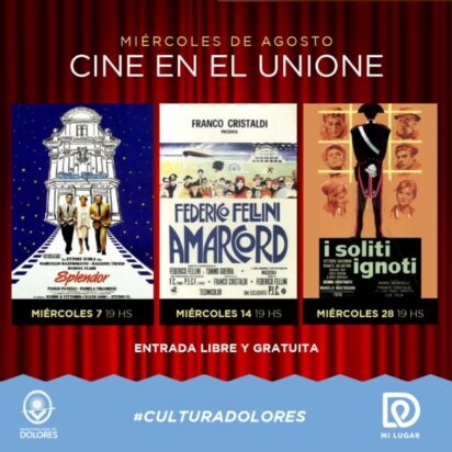 Mañana comienza el Ciclo de Cine en el Teatro Unione