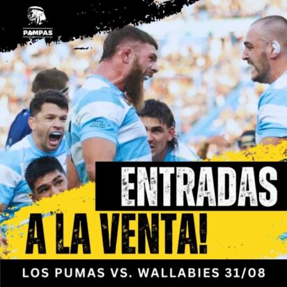 Pampas ya tiene a la venta las entradas para los ver los Pumas en La Plata