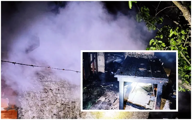 Daños totales en vivienda de Dolores debido a un incendio - Diario Criterio Online