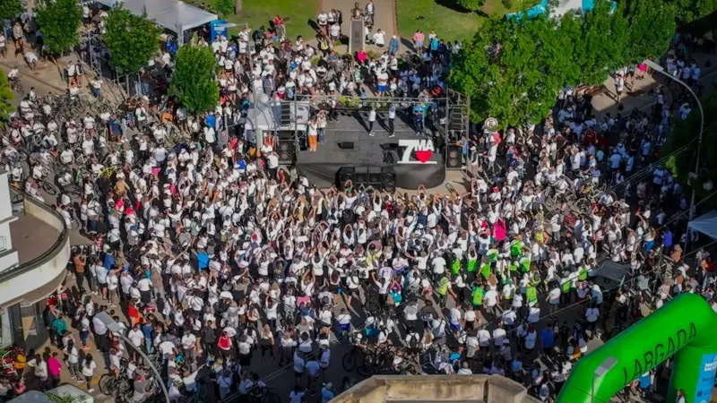 MÁS DE 1700 PERSONAS PARTICIPARON DE LA 7ma MARATÓN SALUDABLE - Diario Criterio Online