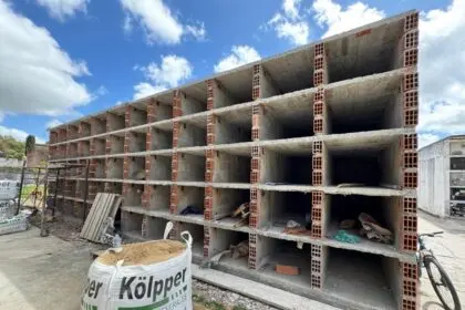 OBRAS EN EL CEMENTERIO: SE ESTÁN CONSTRUYENDO 108 NICHOS