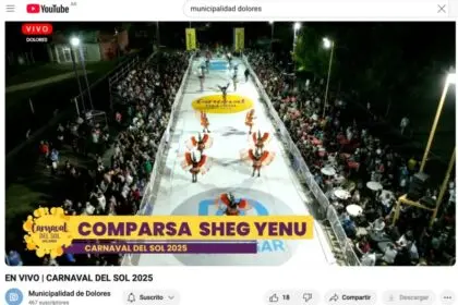 POR PRIMERA VEZ EL CARNAVAL DEL SOL SE TRANSMITIÓ EN VIVO EN REDES SOCIALES Y FUE VISTO POR MÁS DE 10.000 PERSONAS