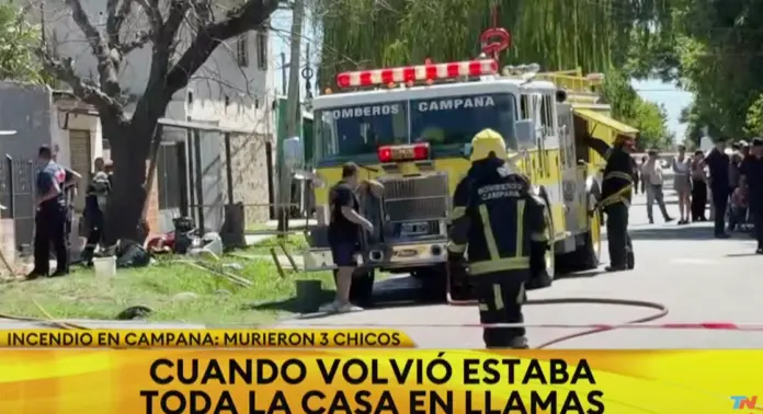 Tragedia en Campana: se incendió una vivienda y murieron cuatro hermanitos - Diario Criterio Online