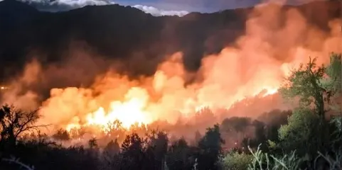 “Se está quemando todo”, la desesperación del intendente de El Bolsón por el fuego descontrolado - Diario Criterio Online