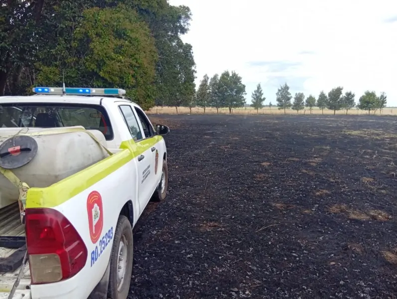 Incendio forestal en los sauquitos controlado por #bomberos de Dolores - Diario Criterio Online