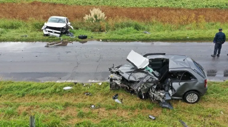 Un joven resultó herido en un choque frontal en la ruta 88 - Diario Criterio Online