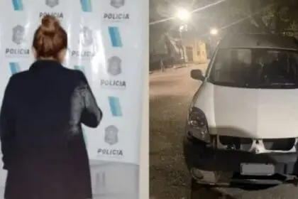 Fue a bailar con su novio, lo vio hablando con otra chica y le rompió el auto