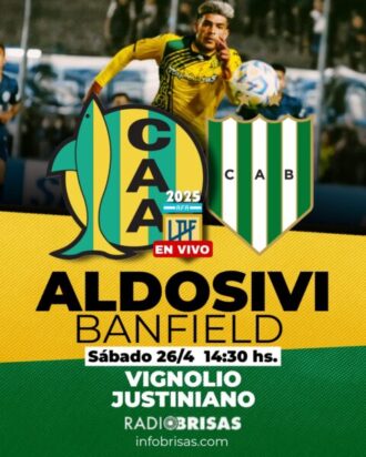 Aldosivi Vs. Banfield con relato de Eduardo Vignolio
