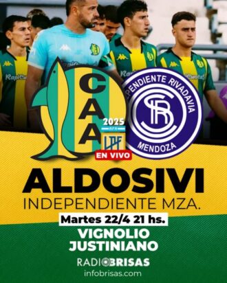 Aldosivi Vs. Independiente Rivadavia de Mendoza con relato de Eduardo Vignolio
