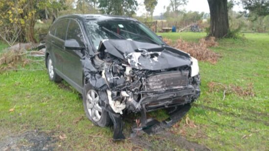 DOLORENSE INVOLUCRADO EN COLISIÓN SIN HERIDOS EN LA AUTOVÍA 2