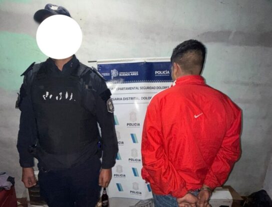 NUEVO ALLANAMIENTO Y DETENCIÓN POR EL ROBO A UN DELIVERY EN DOLORES