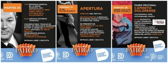 SE VIENE “DOLORES TANGO” 2025: EL FESTIVAL DOLORENSE REGRESA CON TODO
