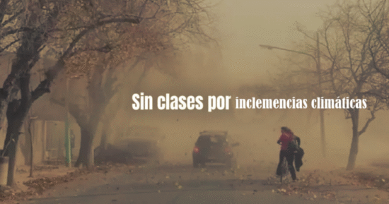 DOLORES: SUSPENDEN LAS CLASES POR INCLEMENCIAS CLIMÁTICAS
