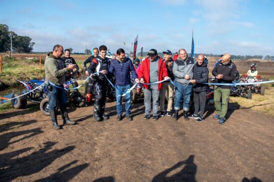 EL INTENDENTE JUAN PABLO GARCÍA INAUGURÓ LA PISTA DE MOTOCROSS Y ATV CROSS EN EL COMPLEJO DEPORTIVO MUNICIPAL