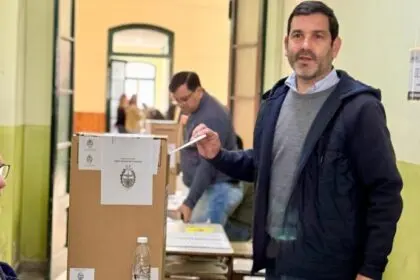 VOTÓ EL INTENDENTE JUAN PABLO GARCÍA