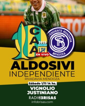 Aldosivi Vs. Independiente Rivadavia de Mendoza con relato de Eduardo Vignolio