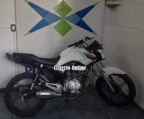 CONTROL VEHICULAR: SECUESTRAN MOTO EN EL CENTRO DE DOLORES