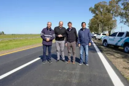 SE FINALIZARON LAS OBRAS DE MEJORA Y REPAVIMENTACIÓN EN LA RUTA 63