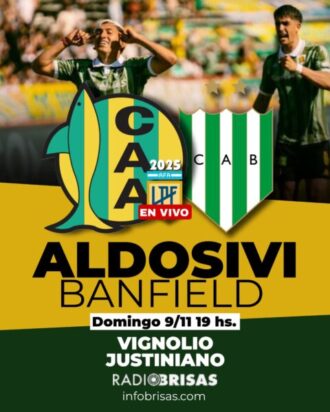Aldosivi Vs. Banfield con relato de Eduardo Vignolio