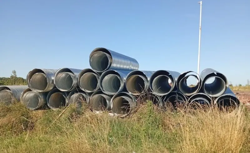 El municipio recibió caños para caminos rurales - Diario Criterio Online