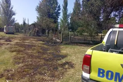 INCENDIO FORESTAL FUE CONTROLADO EN INMEDIACIONES DEL AERO CLUB