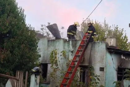 Incendio en una vivienda deshabitada