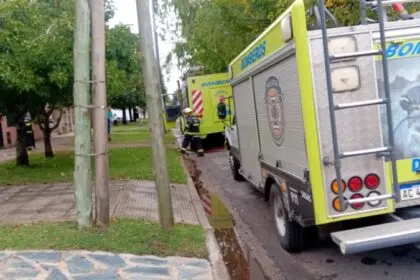 DOLORES: CONTROLAN PRINCIPIO DE INCENDIO EN UNA VIVIENDA
