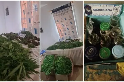 Allanamiento por venta de drogas en Dolores con resultado altamente positivo