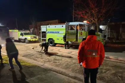 DOLORES: PRINCIPIO DE INCENDIO MOVILIZÓ A BOMBEROS