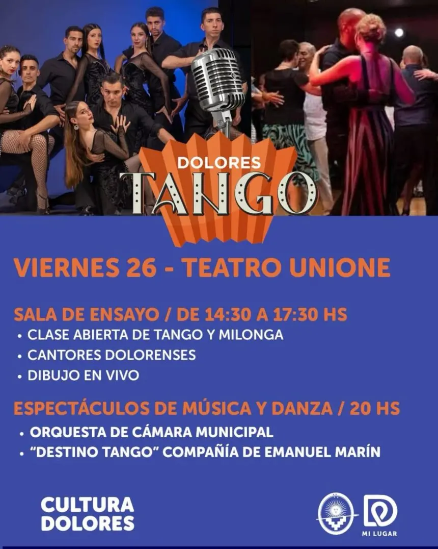 Este viernes 26 de junio “Dolores tango” en el teatro unione - Diario Criterio Online