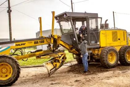 AVANZAN LAS OBRAS DE FRESADO Y REPARACION DE PAVIMENTO EN LA CIUDAD
