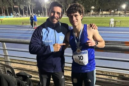 ¡Benjamín Fernández, podio nacional!