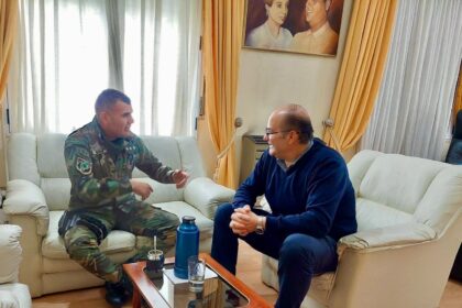 Tordillo: olivera recibió hoy al nuevo jefe del cpr - Diario Criterio Online