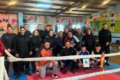 La Unidad 6 participó en la exhibición de boxeo de la Unidad 37 de Barker