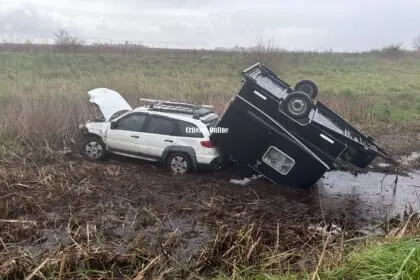 TRES VEHÍCULOS PROTAGONIZARON UN CHOQUE EN LA AUTOVÍA 2, A LA ALTURA DE DOLORES