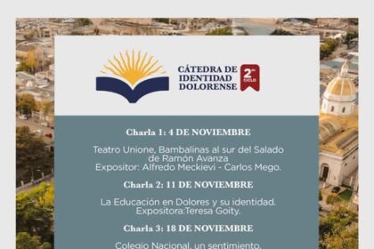 Cátedra de identidad dolorense: continúa abierta la inscripción para el segundo ciclo - Diario Criterio Online