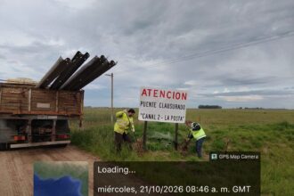 General Guido: Restricción al tránsito pesado en el puente “La Posta” - Diario Criterio Online