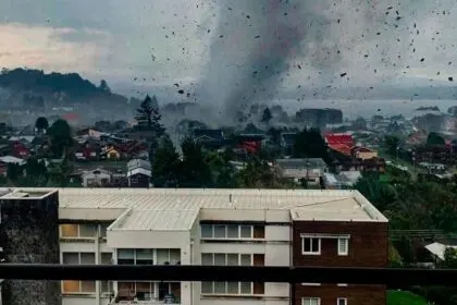 Un tornado golpeó Chile: dejó más de 70 viviendas dañadas - Diario Criterio Online