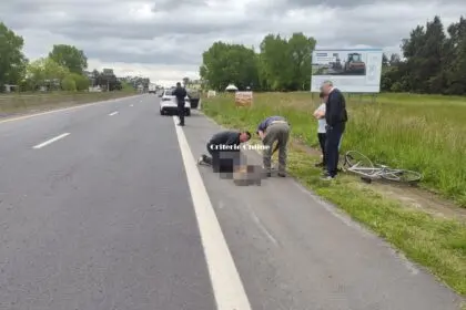Dolores: un ciclista fue trasladado inconsciente al hospital tras una caída en Ruta 2 - Diario Criterio Online