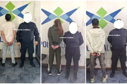Tres personas fueron aprehendidas tras amenazar con armas blancas a una adolescente - Diario Criterio Online