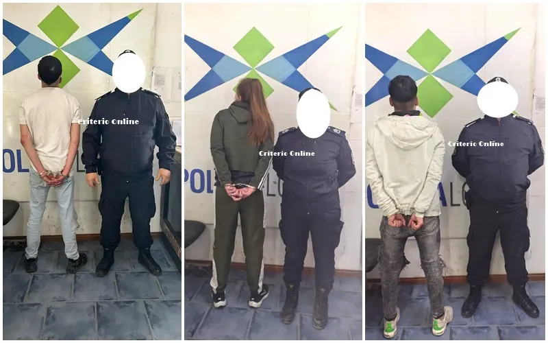 Tres personas fueron aprehendidas tras amenazar con armas blancas a una adolescente - Diario Criterio Online
