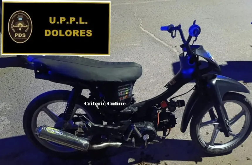 Dolores: secuestran moto sin patente y con escape adulterado - Diario Criterio Online